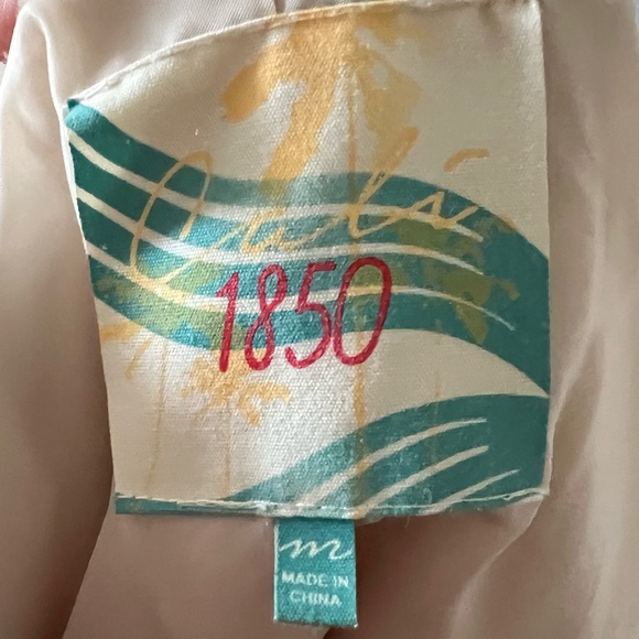 CALI 1850 Light Tan Sherpa Fleece Collar Neckline Zip Up Teddy Jacket-Size M - Picture 6 of 13